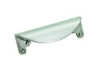 Amerock Inspirations Series BP1592G10 Cup Cabinet Pull, 4-1/4 in L Handle, 1-5/16 in H Handle, 1 in Projection, Zinc Transitional
