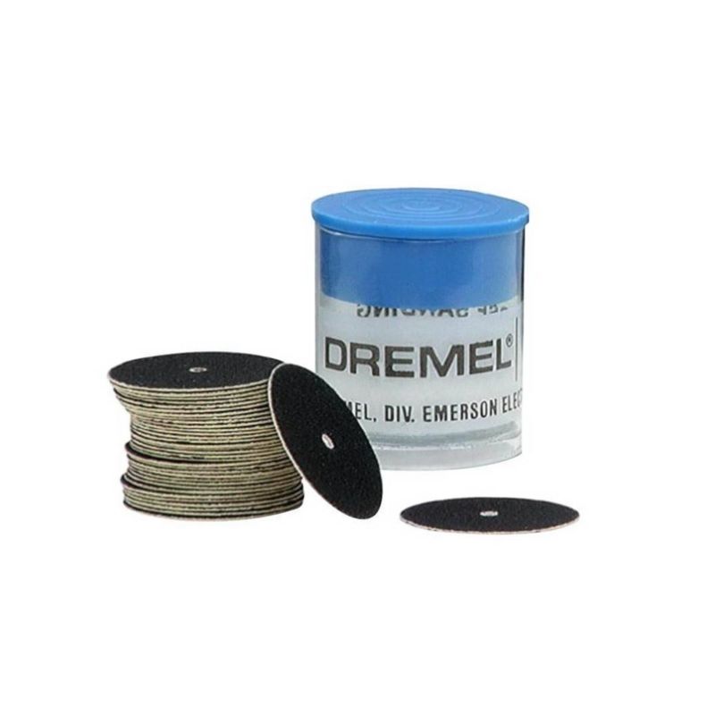 Dremel 411 Sanding Disc, 180 Grit, Coarse, Emery Cloth Abrasive Gray