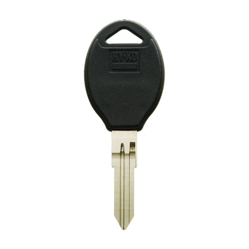 Hy-Ko 12005DA38 Automotive Key Blank, Brass/Plastic, Nickel, For: Nissan Vehicle Locks (Pack of 5)
