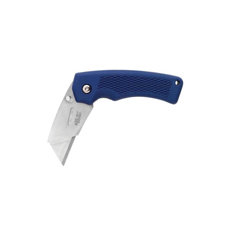 Gerber 31-000669 Folding Knife, 1.1 in L Blade, Stainless Steel Blade, 1-Blade, Textured Handle, Blue Handle 1.1 In