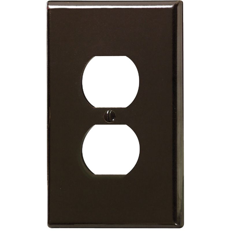 Leviton Oversized Outlet Wall Plate Brown