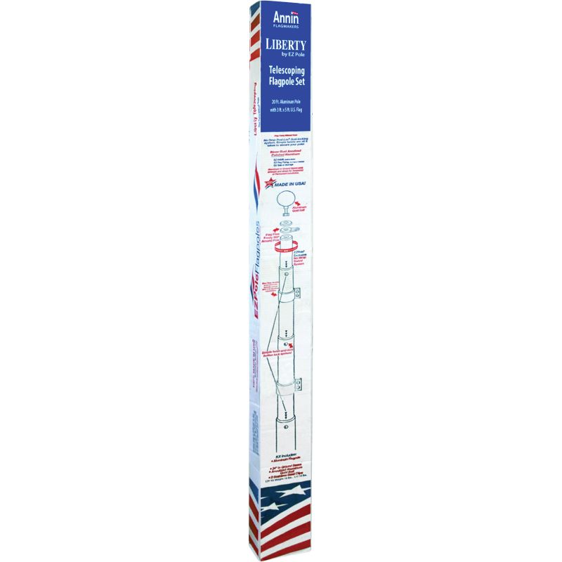 Annin Liberty American Flag &amp; Telescoping Pole Kit