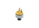 Eaton Wiring Devices 3809-SP Electrical Plug, 2 -Pole, 15 A, 250 V, NEMA: NEMA 5-15P, Yellow Yellow