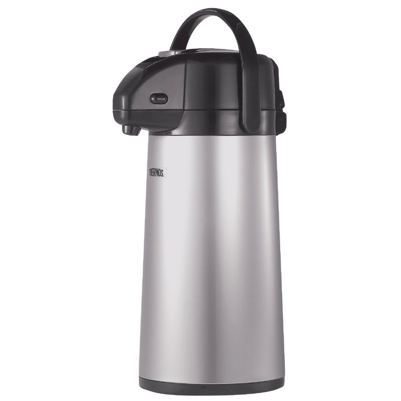 Thermos Thermal Beverage Dispenser 2 Qt., Silver