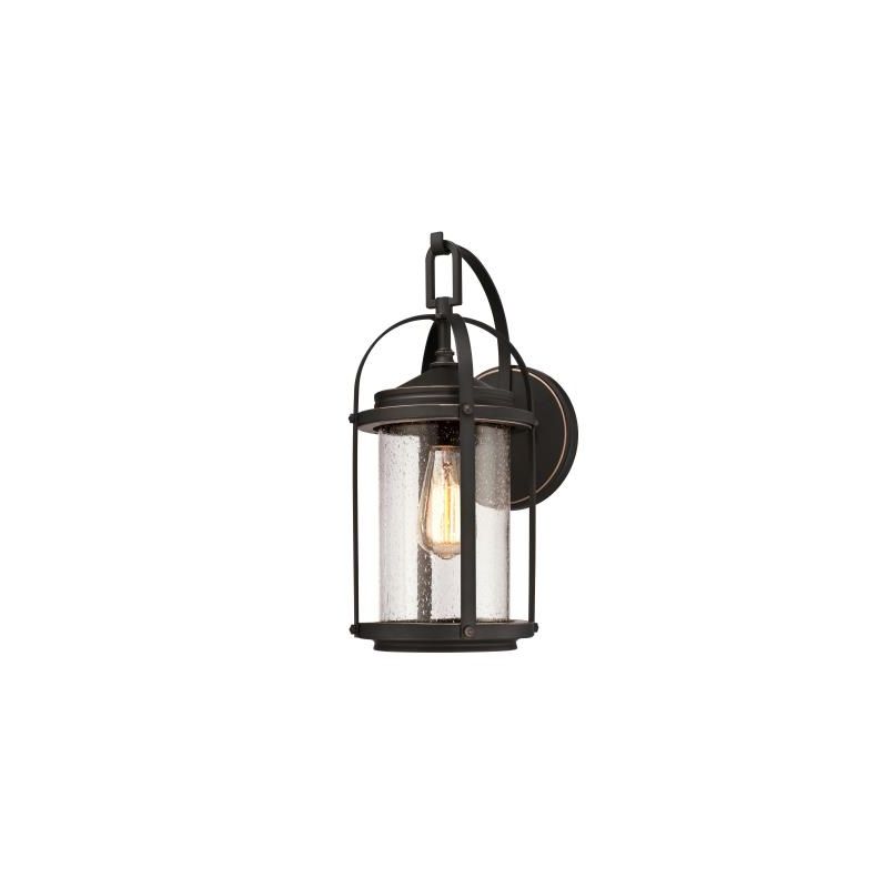 Westinghouse Grandview Series 6339300 Wall Light Fixture, 1-Lamp, Incandescent, LED Lamp, Metal Fixture