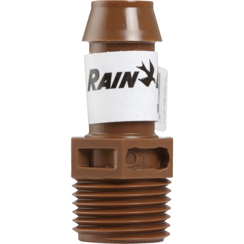 Rain Bird Sprinkler-To-Drip Adapter Brown