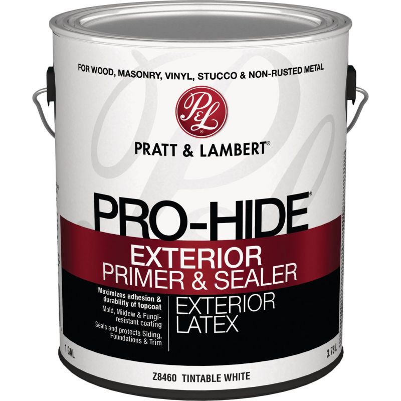 Pratt &amp; Lambert Pro-Hide Latex Exterior Primer 1 Gal., White