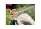 Orbit WaterMaster 55032 Impact Sprinkler with Single Nozzle, 1/2 in Connection, 20 to 40 ft, Brass