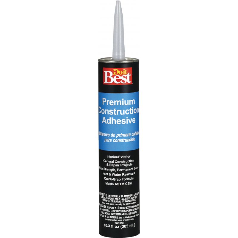 Do it Best Premium Construction Adhesive Gray (Pack of 12)