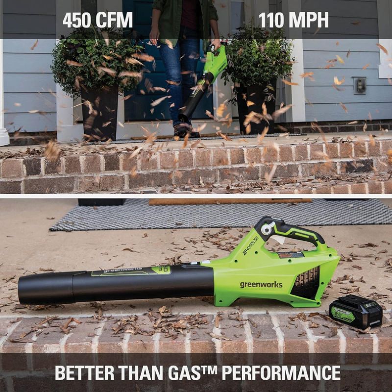 Greenworks Brushless Axial Cordless Blower Kit