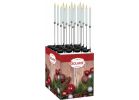 Alpine LED Solar Candle Holiday Garden Stake (Pack of 16)