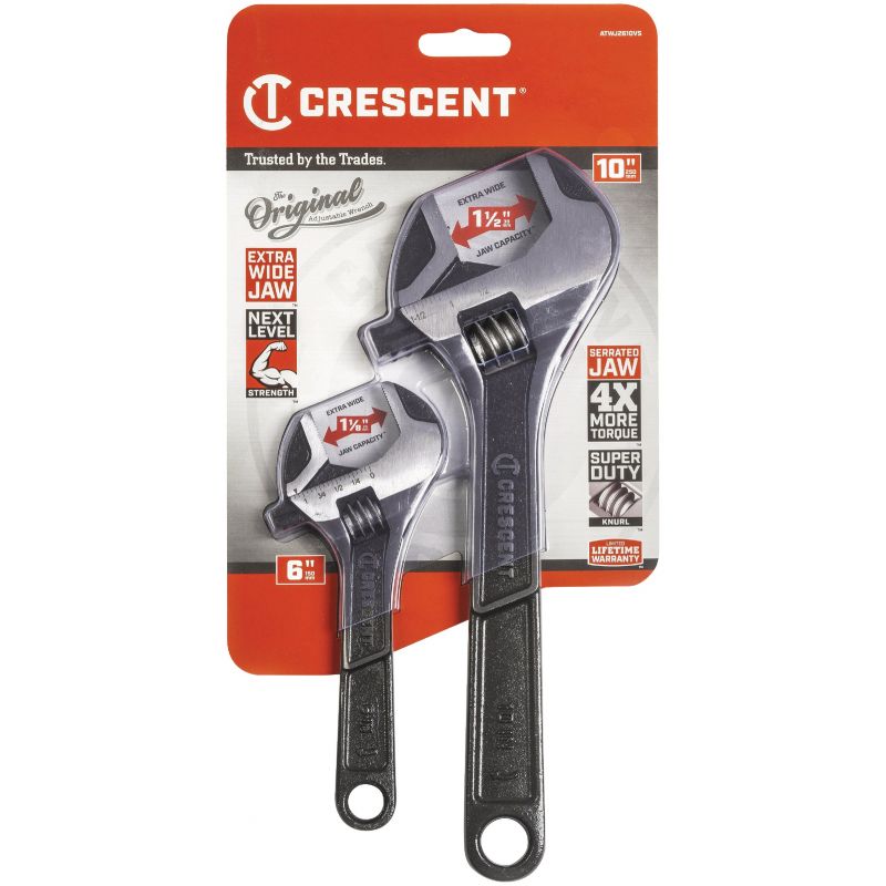 Crescent 2 Pcs. Adjustable Wrench Set