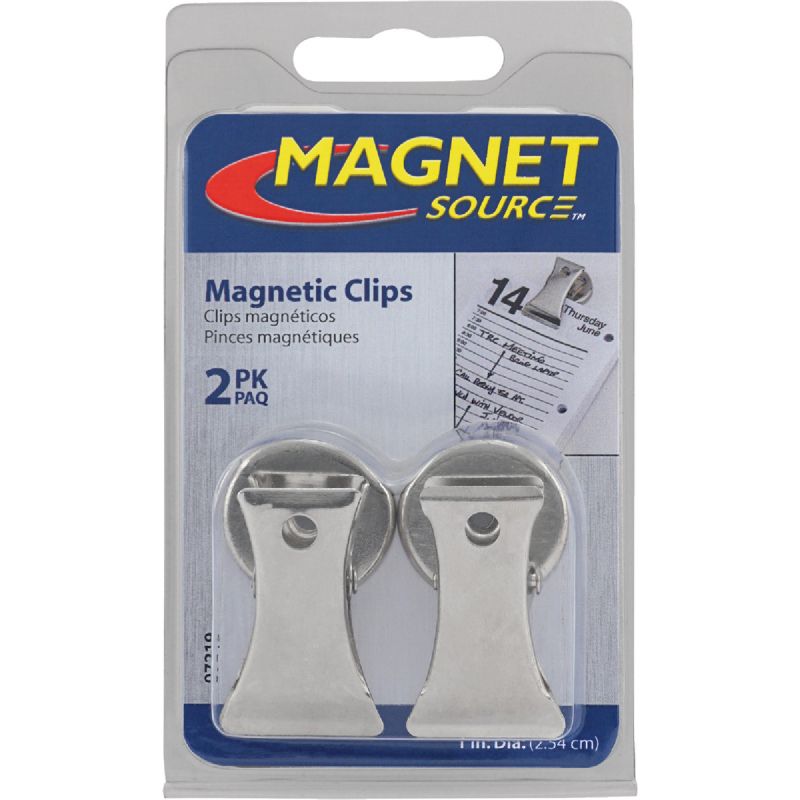 Master Magnetics Magnetic Note Holder Clip Chrome