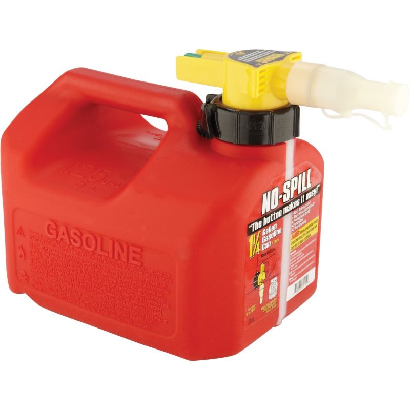 Buy No Spill Fuel Can 1 14 Gal Red