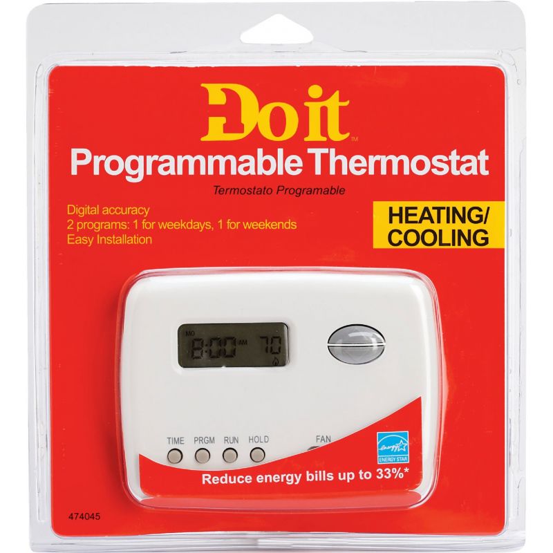 Do it Programmable Digital Thermostat Beige