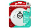 First Alert 1039871 Smoke and Carbon Monoxide Alarm, 85 dB, Alarm: Audible, Electrochemical, Photoelectric Sensor White