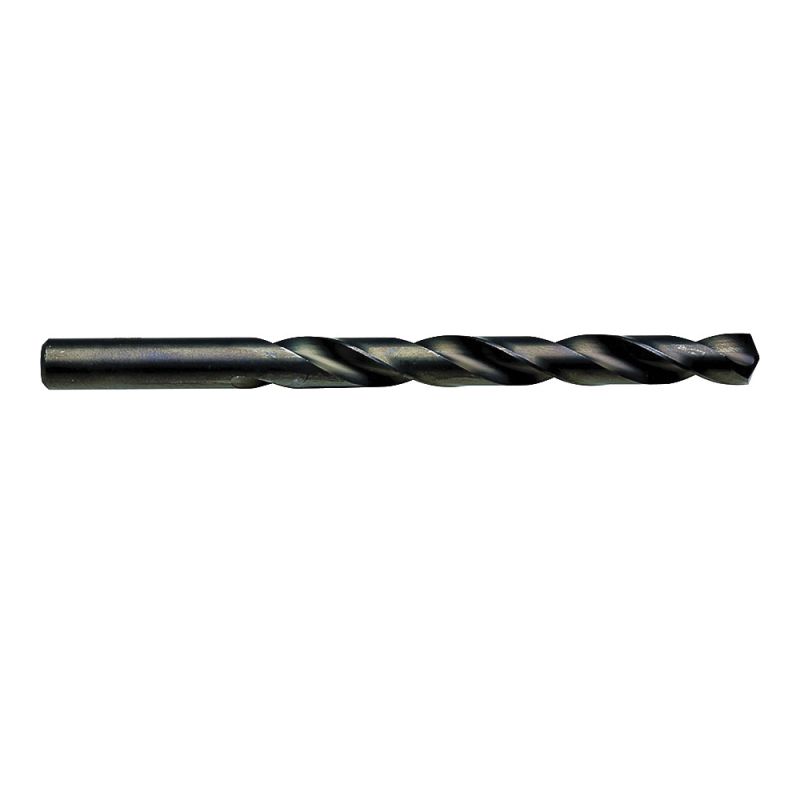 Irwin 67518 Jobber Drill Bit, 9/32 in Dia, 4-1/4 in OAL, Spiral Flute, 1-Flute, 9/32 in Dia Shank, Cylinder Shank
