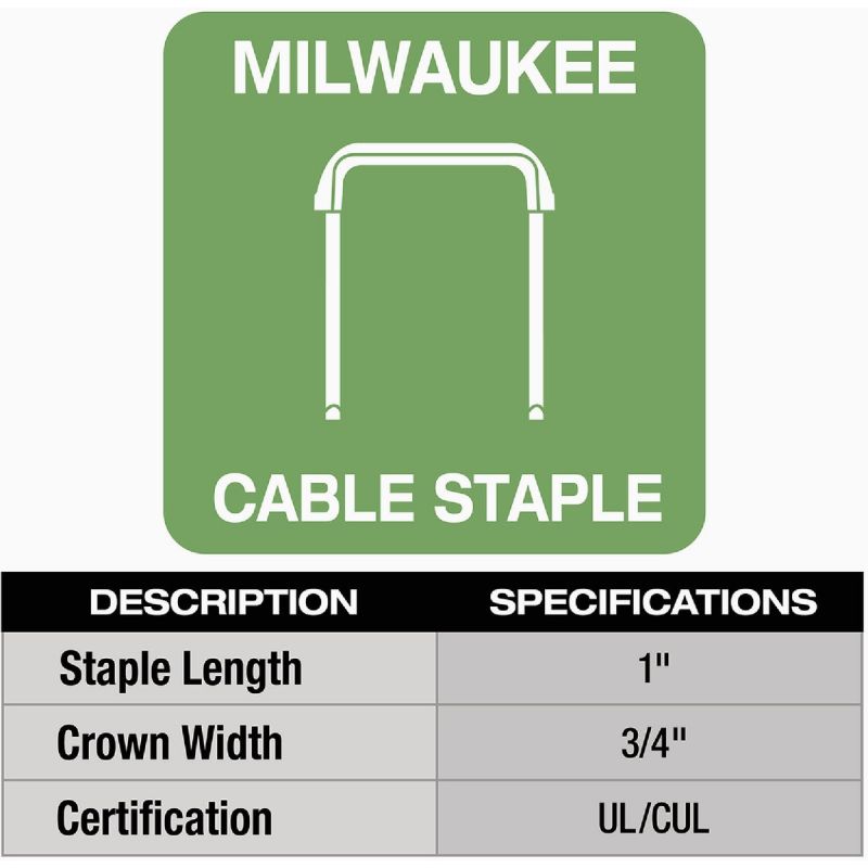 Milwaukee M12 Cordless Cable Stapler Kit