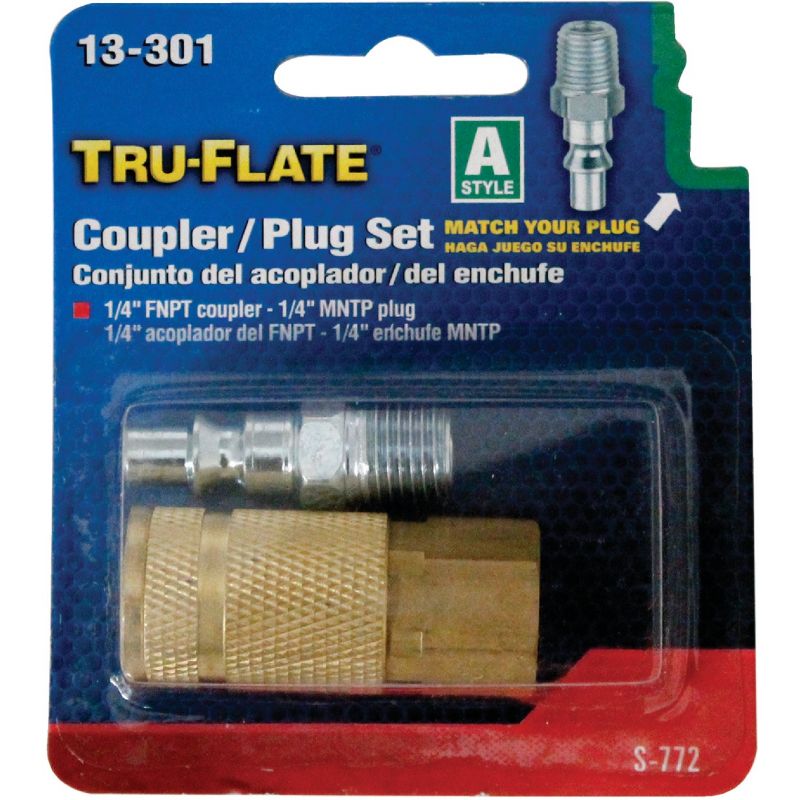 Tru-Flate Coupler &amp; Plug
