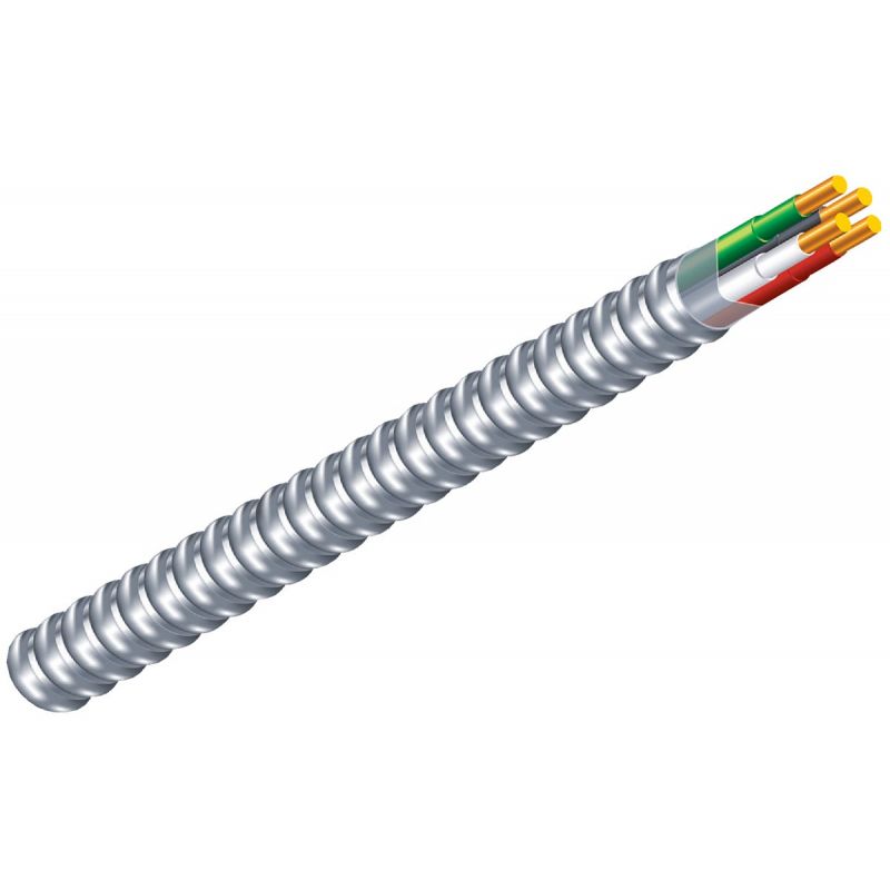 Southwire 14/2 Aluminum Armored Cable Electrical Wire