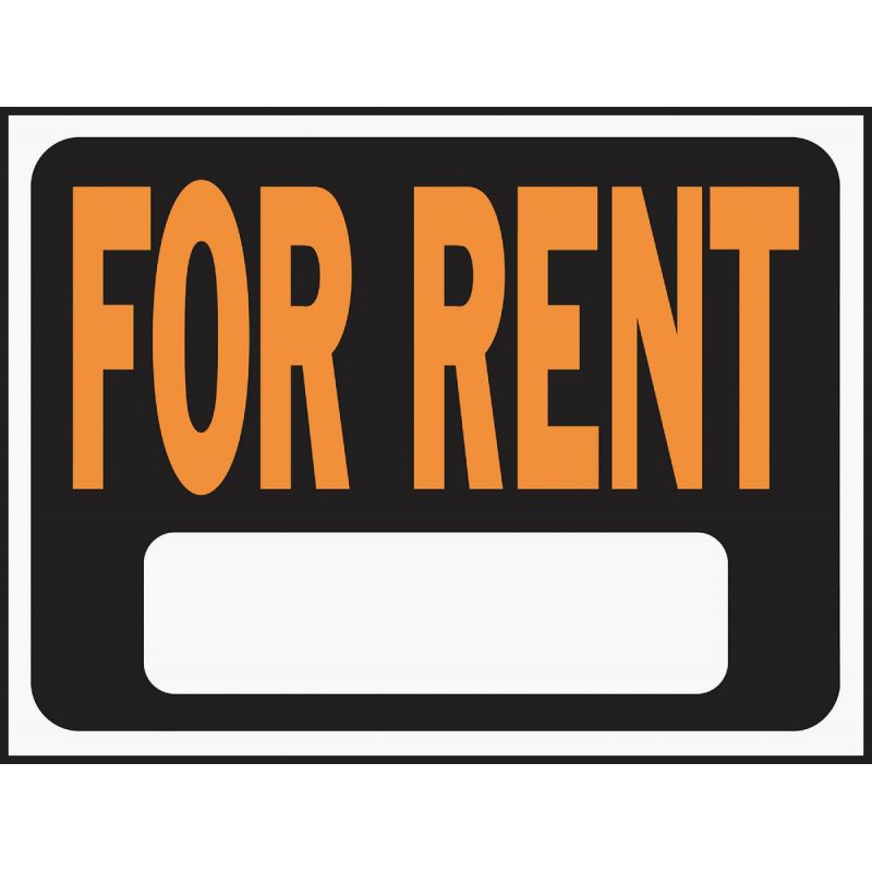 Hy-Ko For Rent Sign Weatherproof (Pack of 10)
