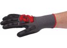 Milwaukee Impact Cut Level 5 Nitrile Work Gloves M, Red &amp; Black