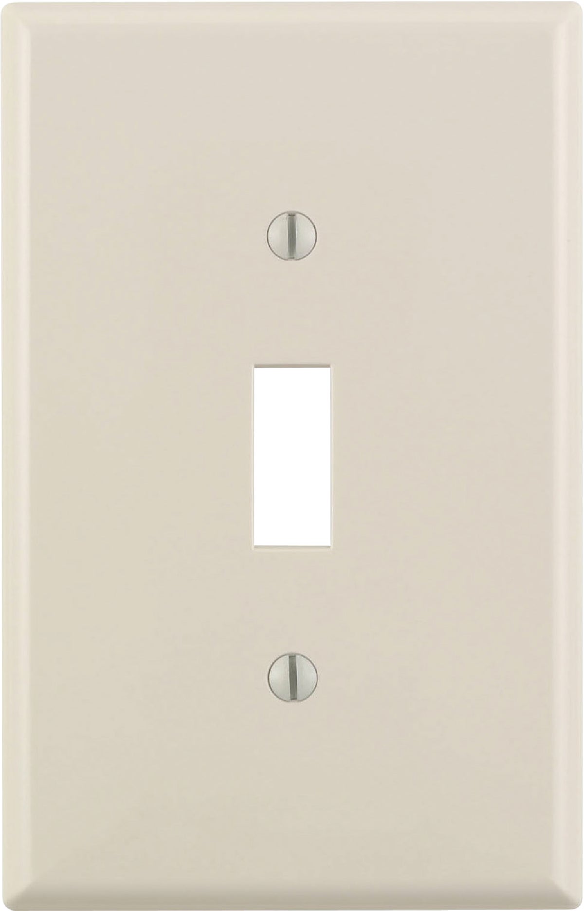 Leviton R56-78101-00T Light Almond Oversized 1 Gang Toggle Switch Plate 