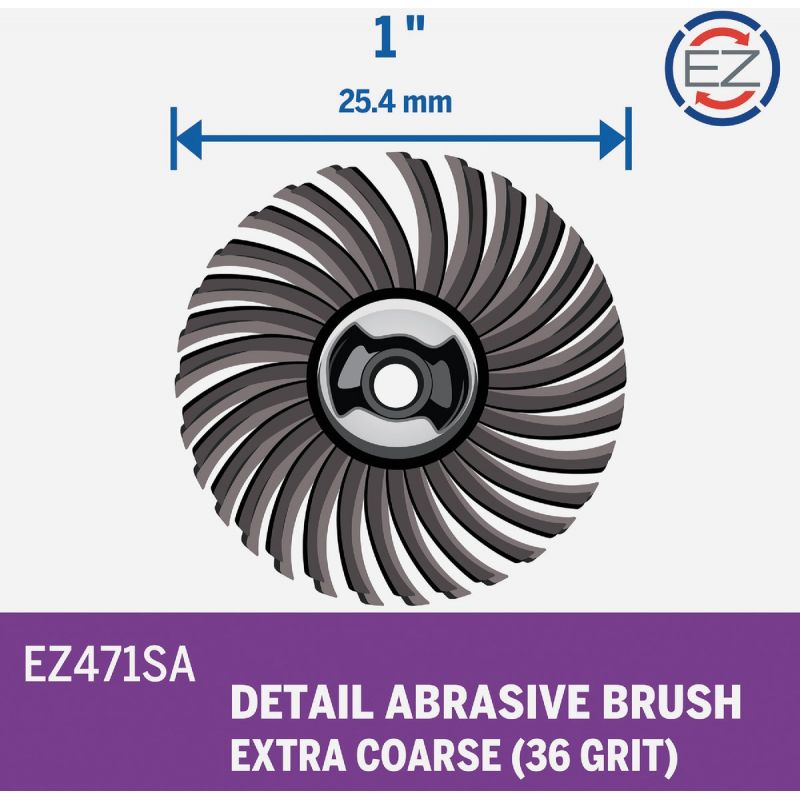 Dremel EZ Lock Abrasive Wheel Brush