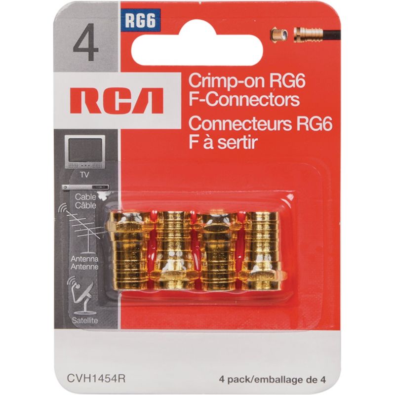 RCA Heavy-Duty Coaxial F-Connector