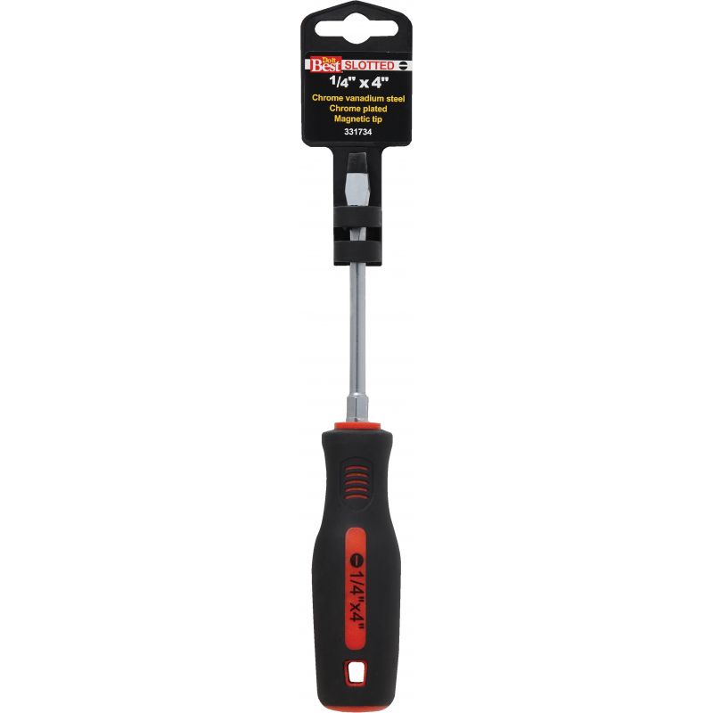 Do it Slotted Screwdriver 1/4 In., 4 In.