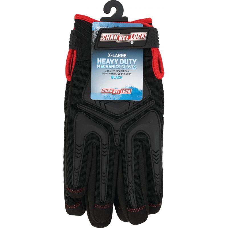 Channellock Heavy-Duty Mechanics Glove XL, Black