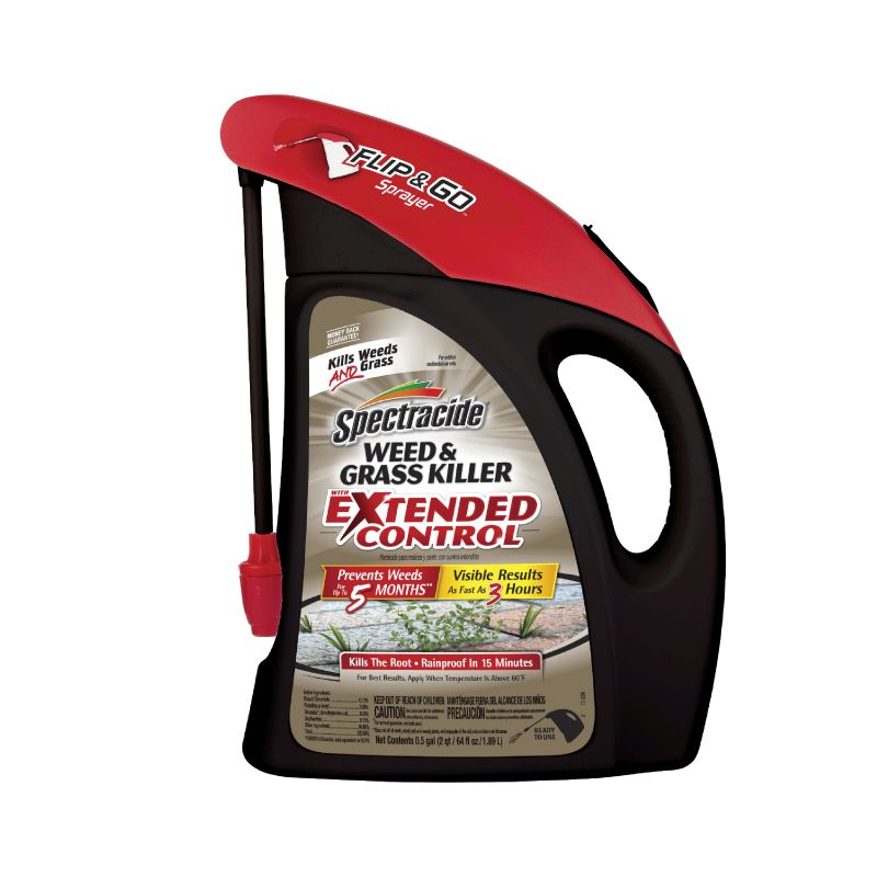 Spectracide HG-97049 Weed and Grass Killer Extended Control, Liquid, 64 oz