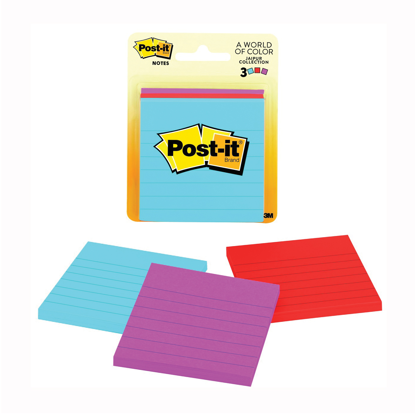 Post-it Super Sticky Note Pads - Marrakesh Collection (3321SSAN)