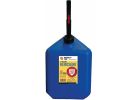 Midwest Can Auto Shut-Off Fuel Can 5 Gal., Blue
