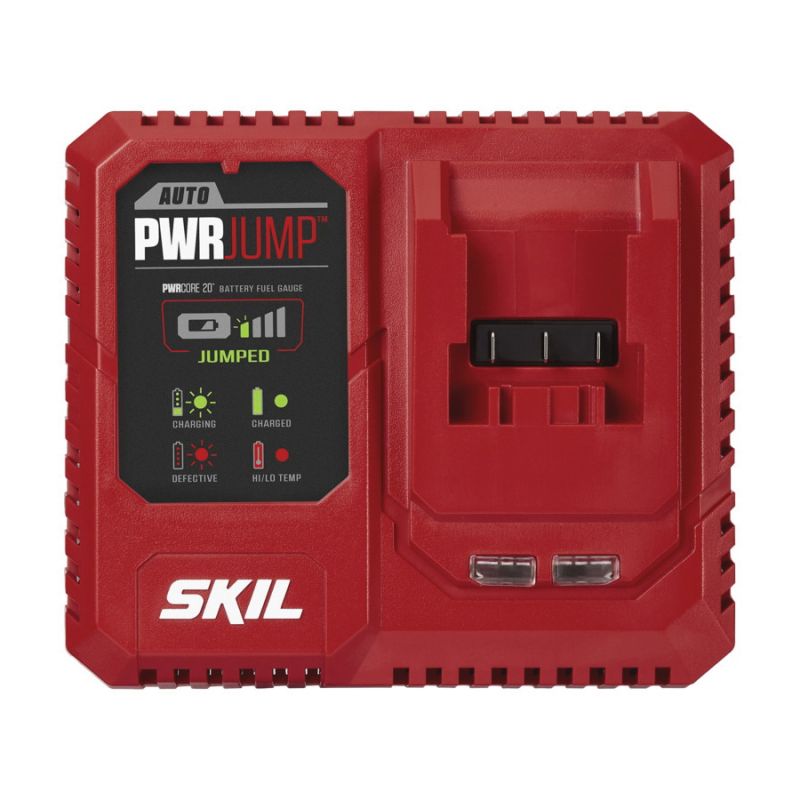 Skil QC536001 Battery Charger, 20 V, 6 A, Lithium-Ion Battery