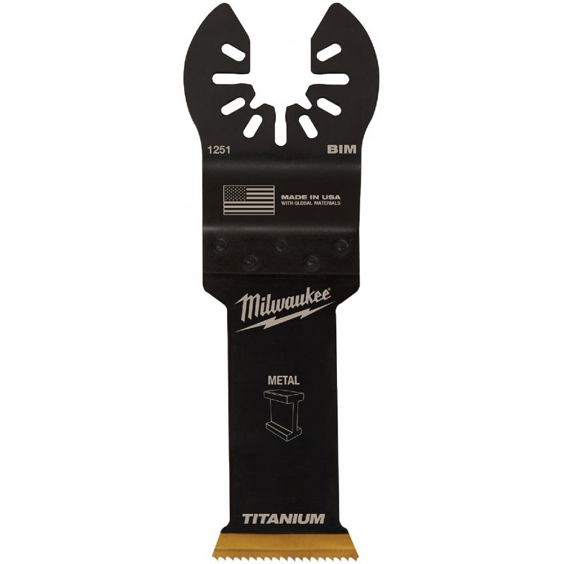 Milwaukee OPEN-LOK Titanium Enhanced Bi-Metal Oscillating Blade