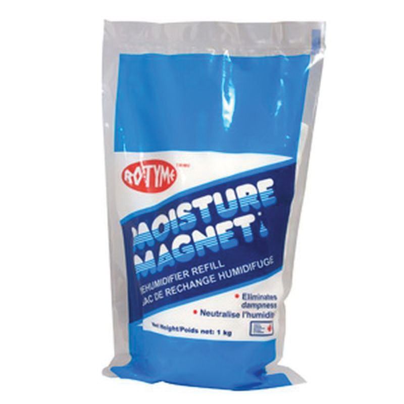 Ro-tyme 77621 Moisture Magnet Refill, 1 kg Bag, Solid