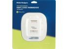 White Rodgers Economy Mechanical Thermostat Off-White