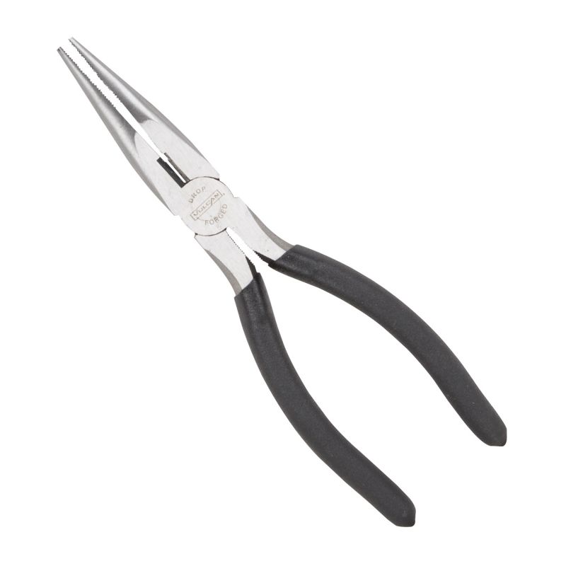 Vulcan JL-NP009 Plier, 8 in OAL, 1.6 mm Cutting Capacity, 5 cm Jaw Opening, Black Handle, 7/8 in W Jaw, 2-1/2 in L Jaw