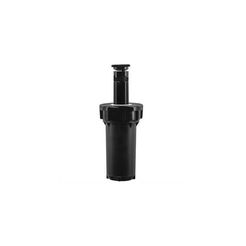 Orbit Professional 80309 Pressure Regulated Spray Head, 1/2 in Connection, FPT, 2 in H Pop-Up, 10 to 15 ft, Plastic Black