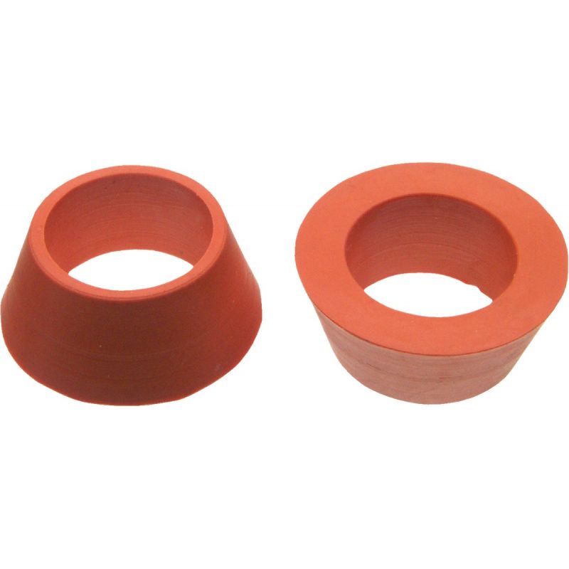 Molded Cone Slip Joint Washer 7/8 In. X 1/2 In., Orange (Pack of 5)