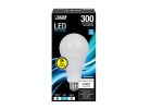 Feit Electric OM300/850/LED LED Bulb, General Purpose, Omni A23 Lamp, 300 W Equivalent, E26 Lamp Base, Frosted, Daylight