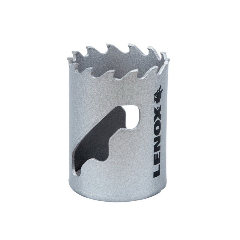 Lenox Speed Slot LXAH3112 Hole Saw, 1-1/2 in Dia, Carbide Cutting Edge, 1-1/4 in Pilot Drill
