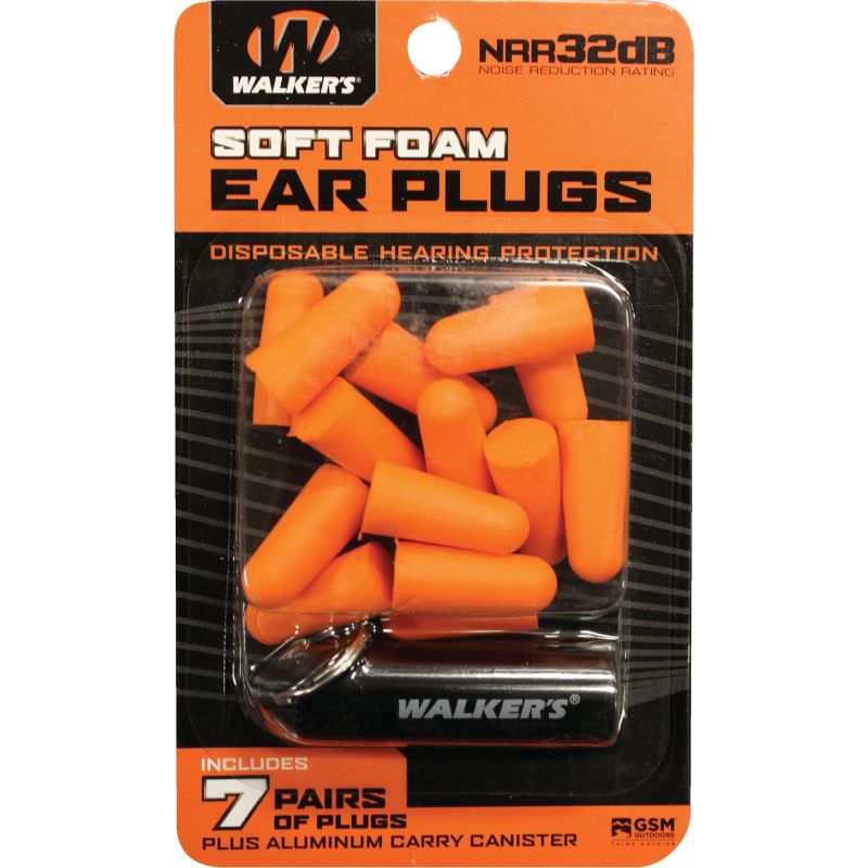 Walker&#039;s Soft Foam Ear Plugs