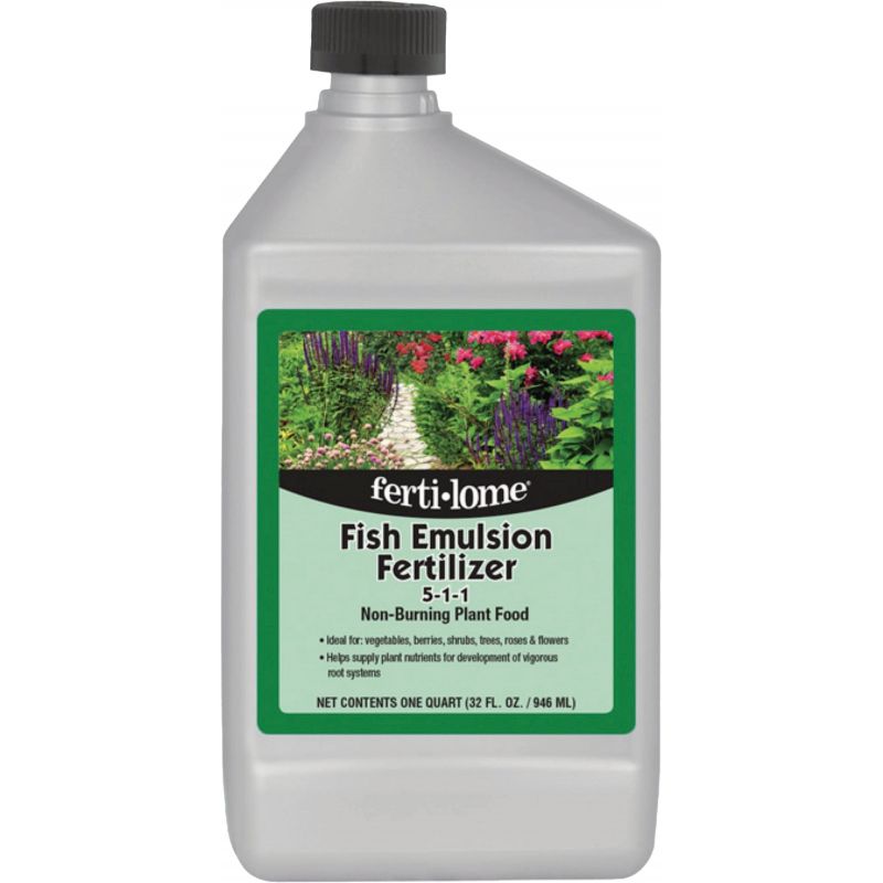 Ferti-lome Fish Emulsion Fertilizer Liquid Plant Food 32 Oz.