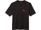 Milwaukee Heavy-Duty Pocket T-Shirt 2XL, Black