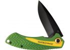 Case John Deere TecX Pocket Knife &amp; Multi-Tool Pack Green &amp; Yellow