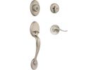 Kwikset Signature Series Chelsea Entry Lever Handleset With Tustin Lever Chelsea