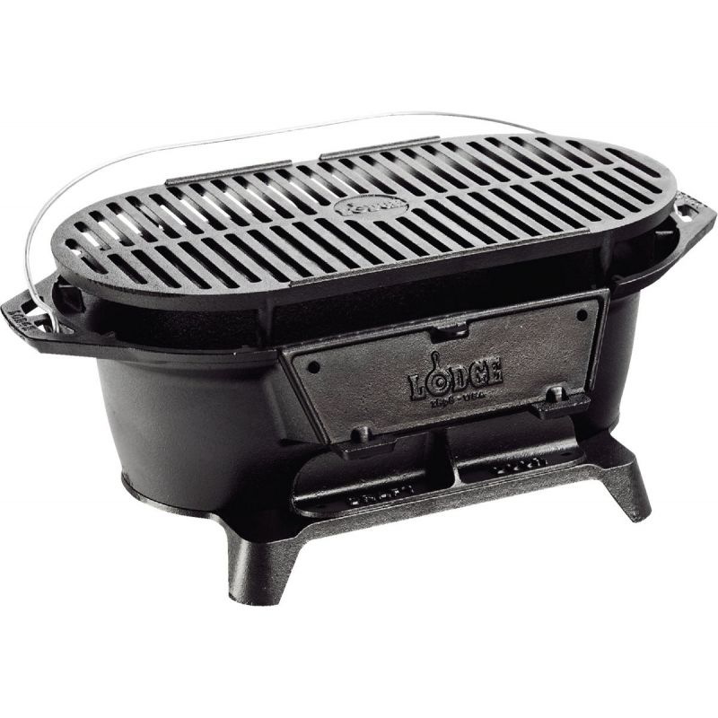 Buy the Lodge Sportsman's Cast Iron Pro Grill