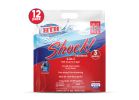 HTH Super Shock 52026 Pool Chemical, 12 lb Bag, Granular, Chlorine, White White
